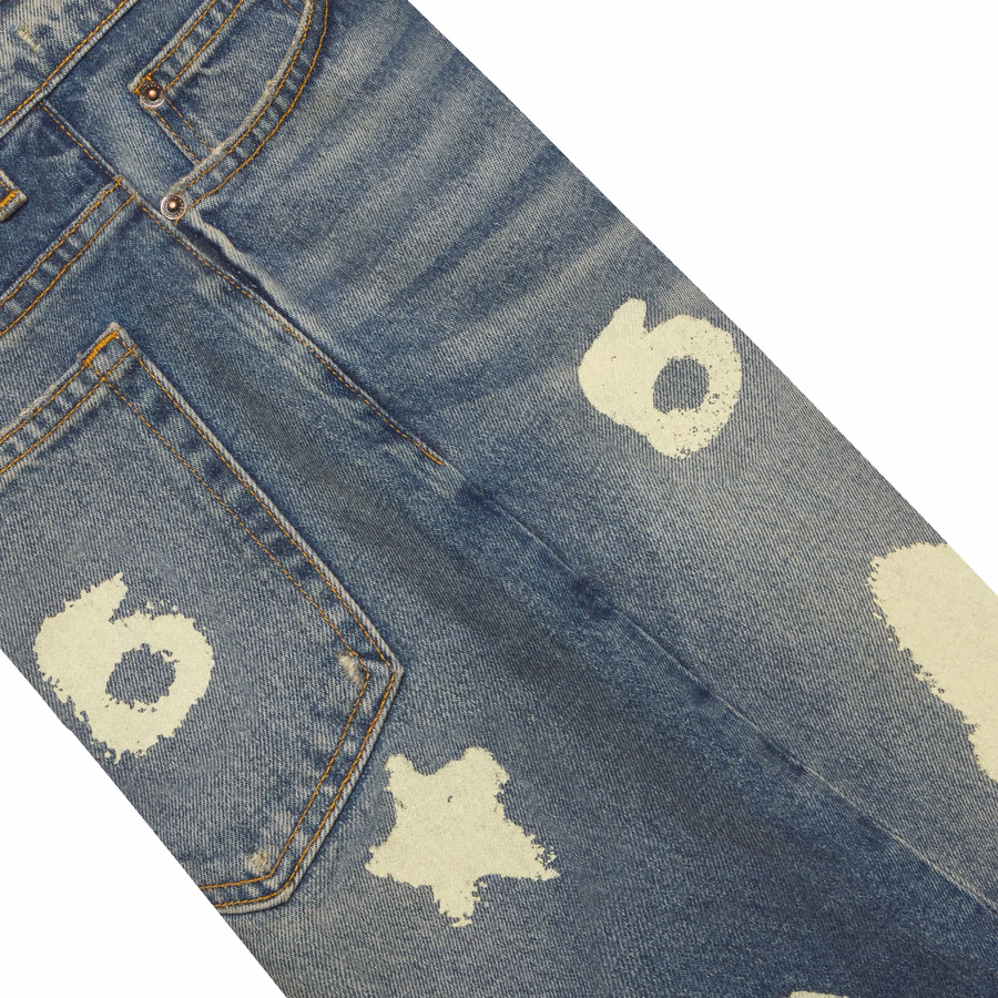 INDIGO BELUGA DENIM SHORT | SP5DER | KING SPIDER