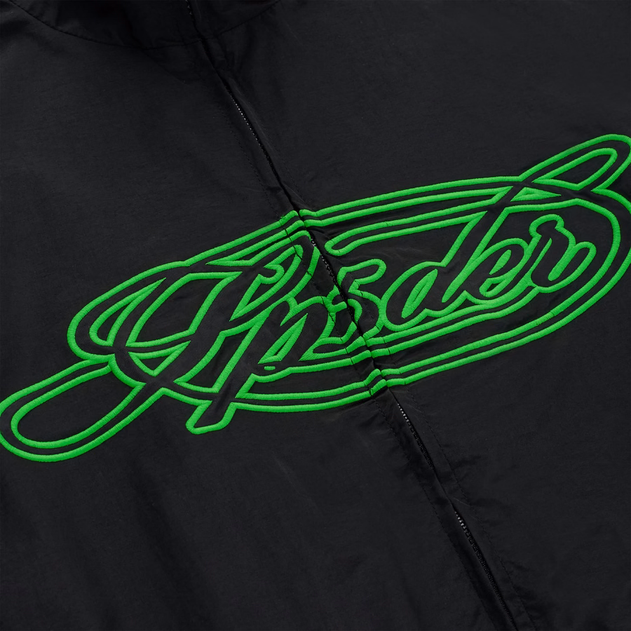 KURTKA ROZGRZEWKOWA BLACK SCRIPT | SP5DER | KING SPIDER