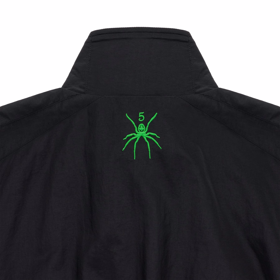 KURTKA ROZGRZEWKOWA BLACK SCRIPT | SP5DER | KING SPIDER